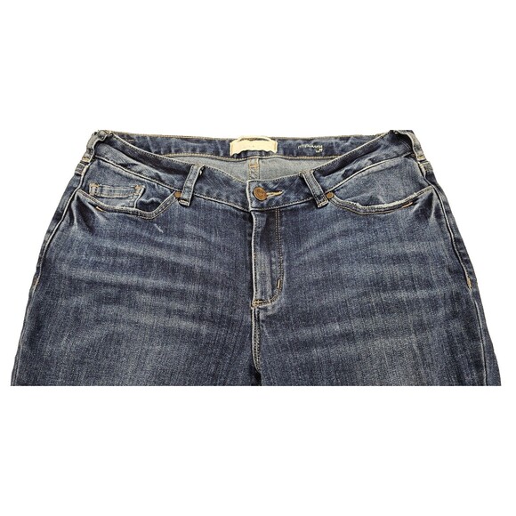 Sundance Womens Primrose Denim Jeans Straight Fit Blue Boyfriend Boho 29 x 28.5 - Picture 6 of 15